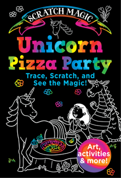 Spiral-bound Unicorn Pizza Party Book