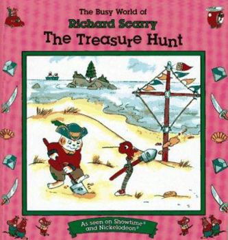 Paperback Richard Scarry: Treasure Hunt (The Busy World of Richard Scarry) Book