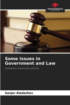 Paperback Some Issues in Government and Law Book