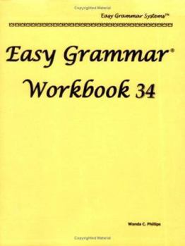 Paperback Easy Grammar Workbook 34 Book