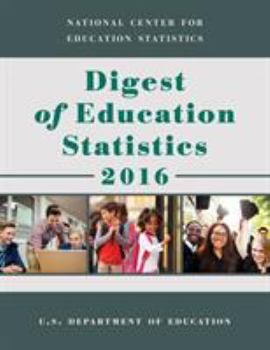 Paperback Digest of Education Statistics 2016 Book