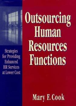 Hardcover Outsourcing Human Resources Functions Book