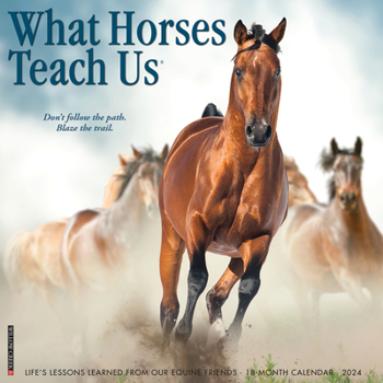 Calendar What Horses Teach Us 2024 12 X 12 Wall Calendar Book