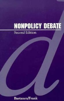 Paperback Nonpolicy Debate Book