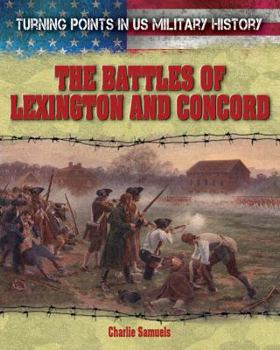 Library Binding The Battles of Lexington and Concord Book
