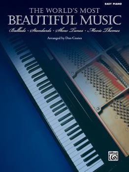Paperback World's Most Beautiful Music: Ballads * Standards * Show Tunes * Movie Themes Book