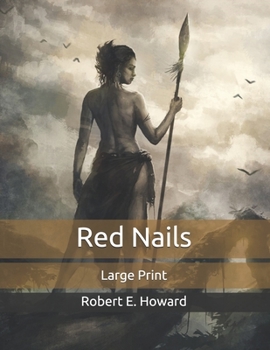 Red Nails: Large Print
