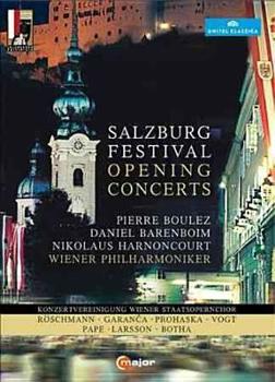 DVD Salzburg Festival: Opening Concerts Book