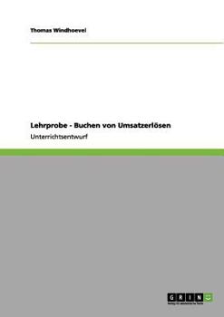 Paperback Lehrprobe - Buchen von Umsatzerlösen [German] Book