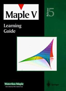 Paperback Maple V: Learning Guide Book