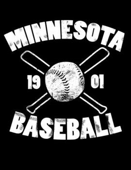 Paperback Minnesota Baseball: Vintage and Distressed Minnesota Baseball Notebook for Baseball Lovers Book