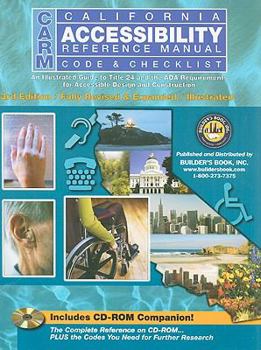 Spiral-bound California Accessibility Reference Manual Code & Checklist [With CDROM] Book