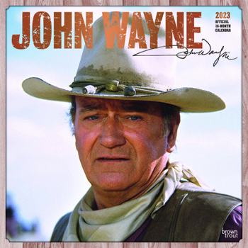 Calendar John Wayne 2023 Square Foil Book