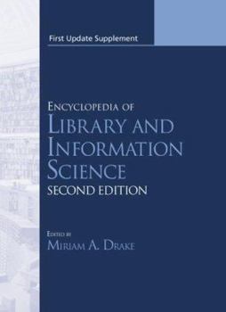 Hardcover Encyclopedia of Library and Information Science, First Update Supplement Book