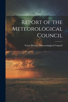 Paperback Report of the Meteorological Council Book