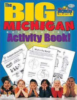 Paperback The Big Michigan Activity Book (The Michigan Experience) Book