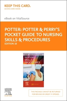 Potter & Perry’s Pocket Guide to Nursing Skills & Procedures - Elsevier eBook on VitalSource (Retail Access Card) (Nursing Pocket Guides)
