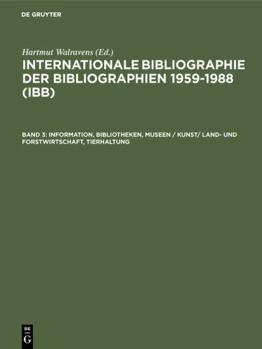 Hardcover Information, Bibliotheken, Museen / Kunst/ Land- und Forstwirtschaft, Tierhaltung [German] Book