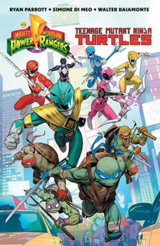 Paperback Mighty Morphin Power Rangers/Teenage Mutant Ninja Turtles Book