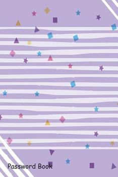 Paperback Password Book: Include Alphabetical Index with Cute Purple Background Book