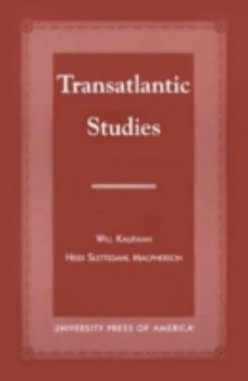 Hardcover Transatlantic Studies Book