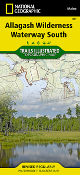 Loose Leaf Allagash Wilderness Waterway South Map Book
