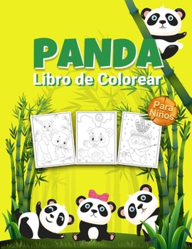 Panda Libro de Colorear para Niños: Maravilloso libro de actividades del panda para niños, chicos y chicas, gran libro de animales para colorear con ... para colorear para niños