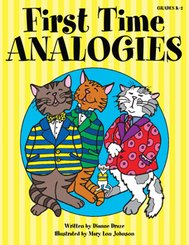 Paperback First Time Analogies: Grades K-2 Book