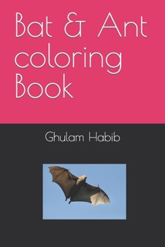 Paperback Bat & Ant coloring Book