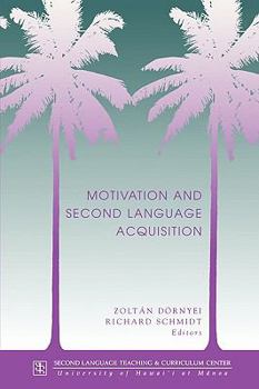 Paperback Dornyei: Motivation & 2nd Lang Acq Book