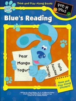 Paperback Blue's Reading [With Self Adhesive] Book