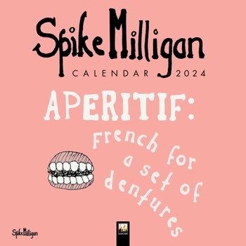 Calendar Spike Milligan Wall Calendar 2024 (Art Calendar) Book