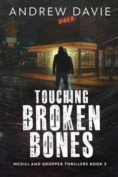 Paperback Touching Broken Bones [Large Print] Book