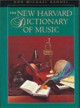 Hardcover The New Harvard Dictionary of Music (Harvard University Press Reference Library) Book