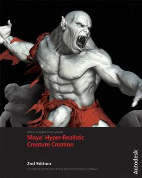 Paperback Autodesk Maya Techniques: Hyper-Realistic Creature Creation: A Hands-On Introduction to Key Tools and Techniques in Autodesk Maya [With DVD ROM] Book