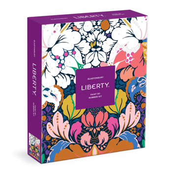 Toy Liberty Glastonbury Paint by Number Kit Book