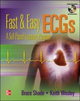 Paperback Fast & Easy Ecgs with DVD [With DVD] Book