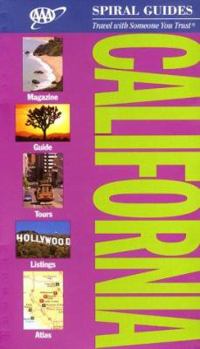 Paperback AAA Spiral Guide to California (AAA Spiral Guides) Book