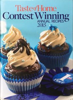 Hardcover Taste of Home Contest Winning Annual Recipes 2015 Book