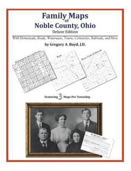 Paperback Family Maps of Noble County, Ohio Book