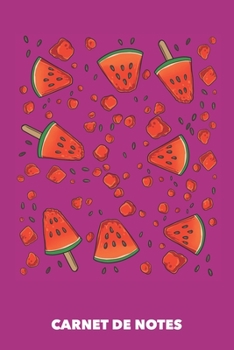 Paperback Carnet de Notes: Explosion de past?que A5 pointill? / grille de points - 120 pages pour les gens ? la mode (rose fuchsia) [French] Book