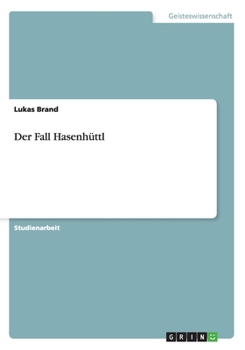 Paperback Der Fall Hasenhüttl [German] Book