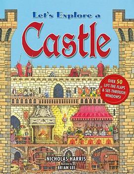Hardcover Let's Explore a Castle Book