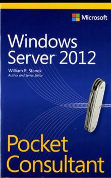 Paperback Windows Server 2012 Pocket Consultant Book