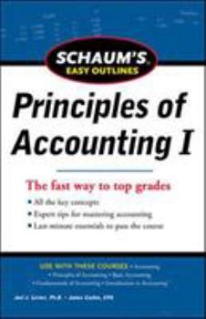 Paperback Schaum's Easy Outline of Principles of Accounting Book