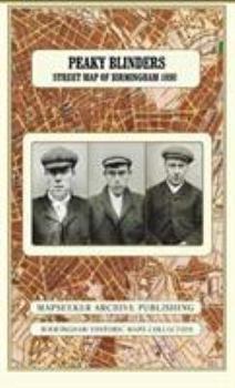 Paperback Peaky Blinders Street Map of Birmingham 1892 Book