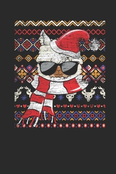 Ugly Christmas Sweater - Llama: Dotted Bullet Notebook – Christmas Gift for Kids, Women, Men Girls And Boys