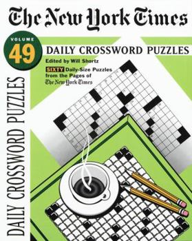 Paperback New York Times Daily Crossword Puzzles (Vol 49) Book