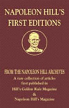 Hardcover Napoleon Hill's First Editions Book