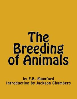 Paperback The Breeding of Animals Book